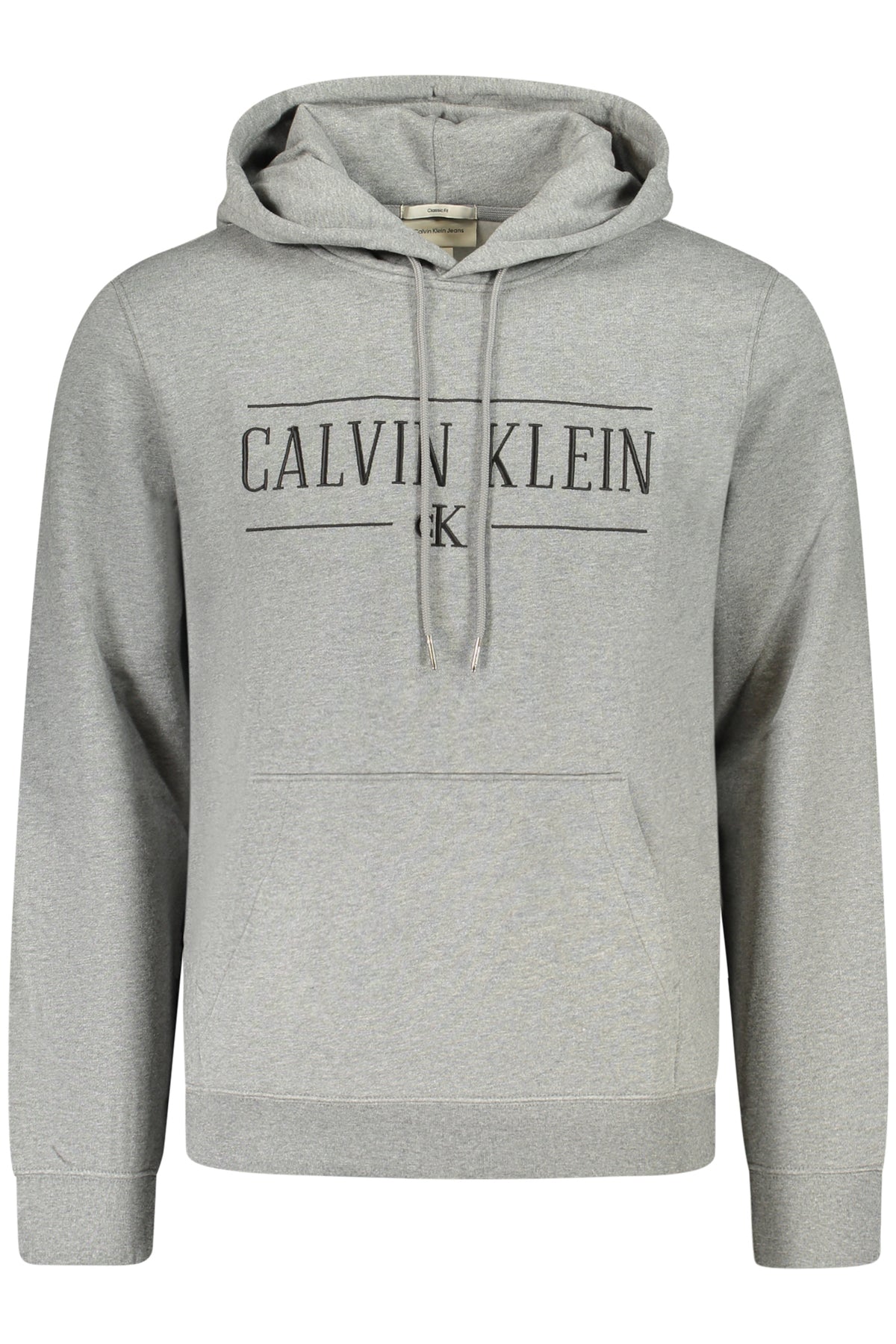 SWEATSHIRT COM CAPUZ CALVIN KLEIN HOMEM CINZENTA