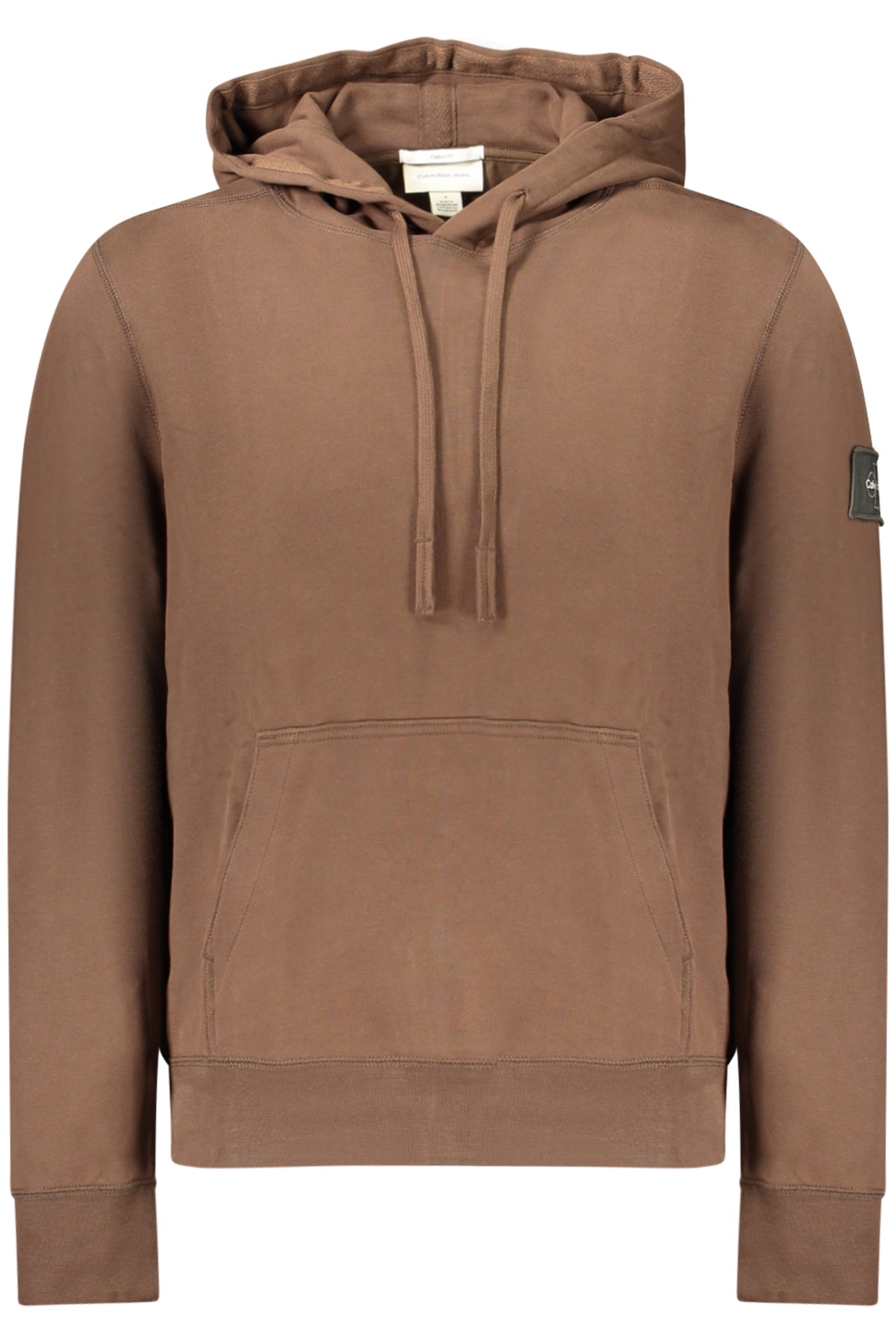 SWEATSHIRT COM CAPUZ CALVIN KLEIN HOMEM CASTANHA