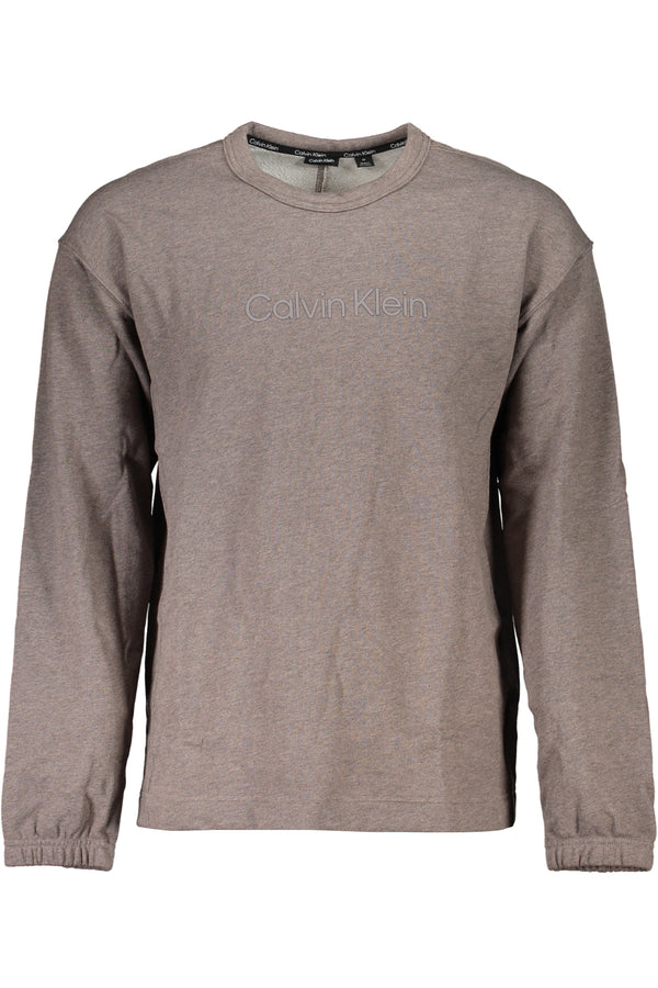 CAMISOLA CALVIN KLEIN MASCULINA MARROM COM ZIPLESS