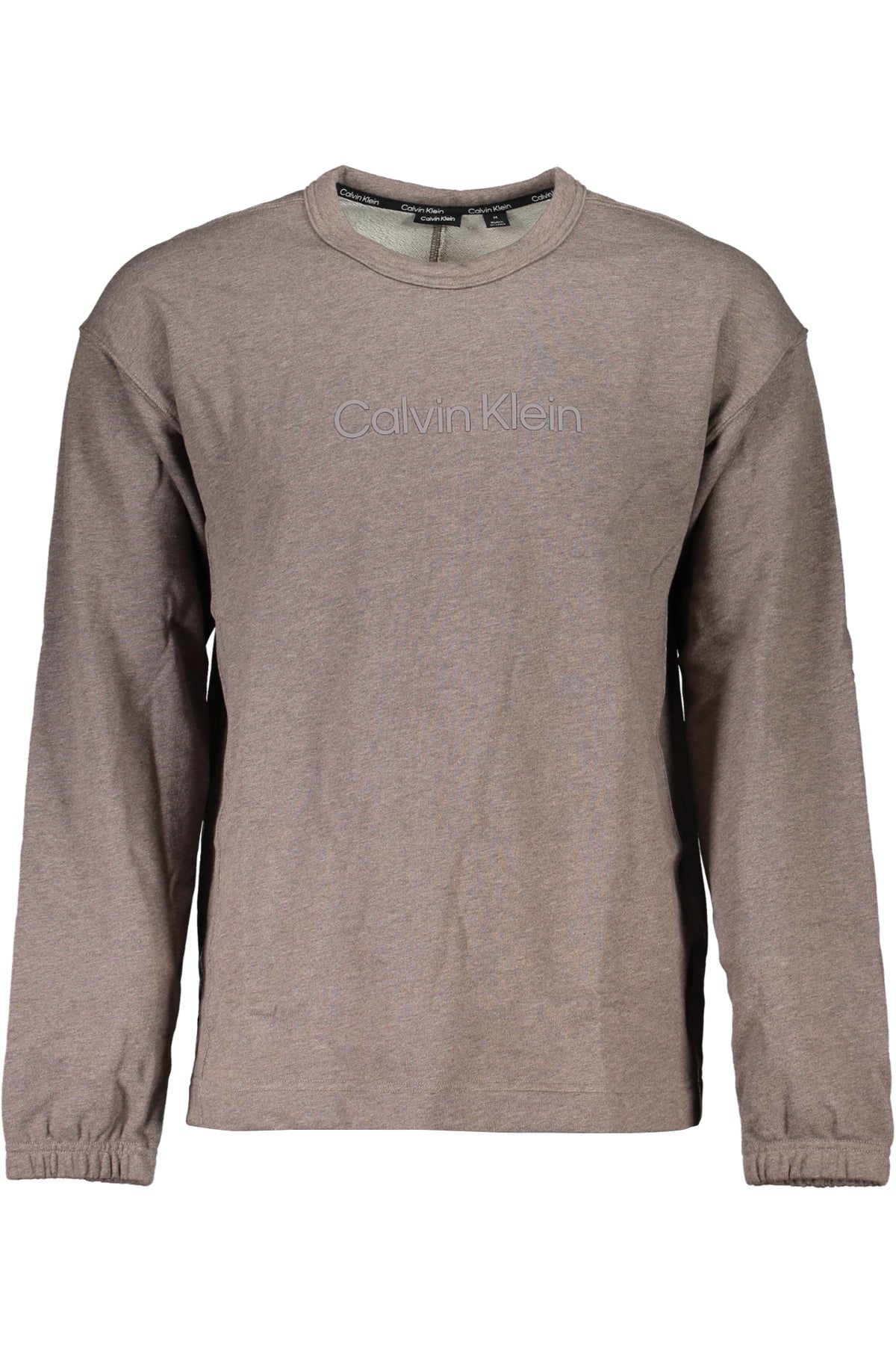 SWEATSHIRT EM ALGODÃO CALVIN KLEIN HOMEM CASTANHA