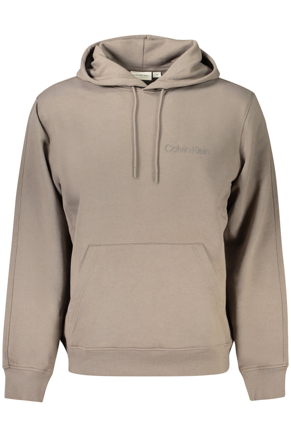 CAMISOLA CALVIN KLEIN HOMEM MARROM COM ZIP