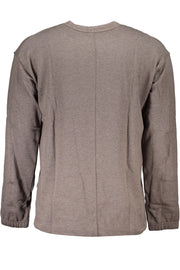 SWEATSHIRT EM ALGODÃO CALVIN KLEIN HOMEM CASTANHA