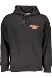 CALVIN KLEIN MEN'S BLACK SWEATER WITHOUT ZIP