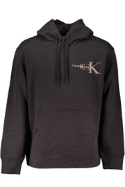SWEATSHIRT COM CAPUZ CALVIN KLEIN HOMEM PRETA