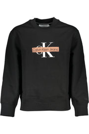 SWEATSHIRT EM ALGODÃO CALVIN KLEIN HOMEM PRETA