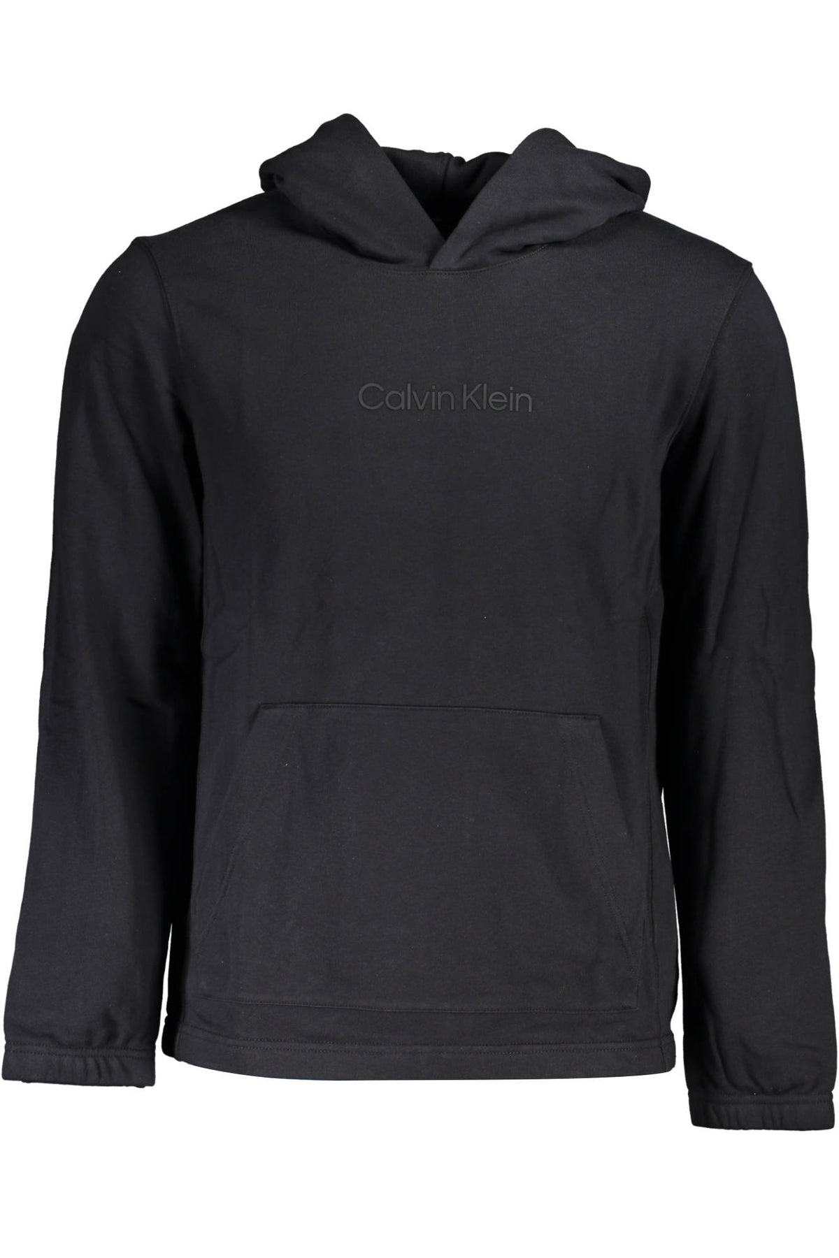 CALVIN KLEIN MEN'S BLACK SWEATER WITHOUT ZIP