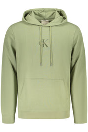 SWEATSHIRT EM ALGODÃO CALVIN KLEIN HOMEM VERDE
