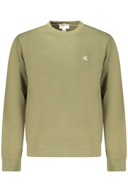 SWEATSHIRT EM ALGODÃO CALVIN KLEIN HOMEM VERDE