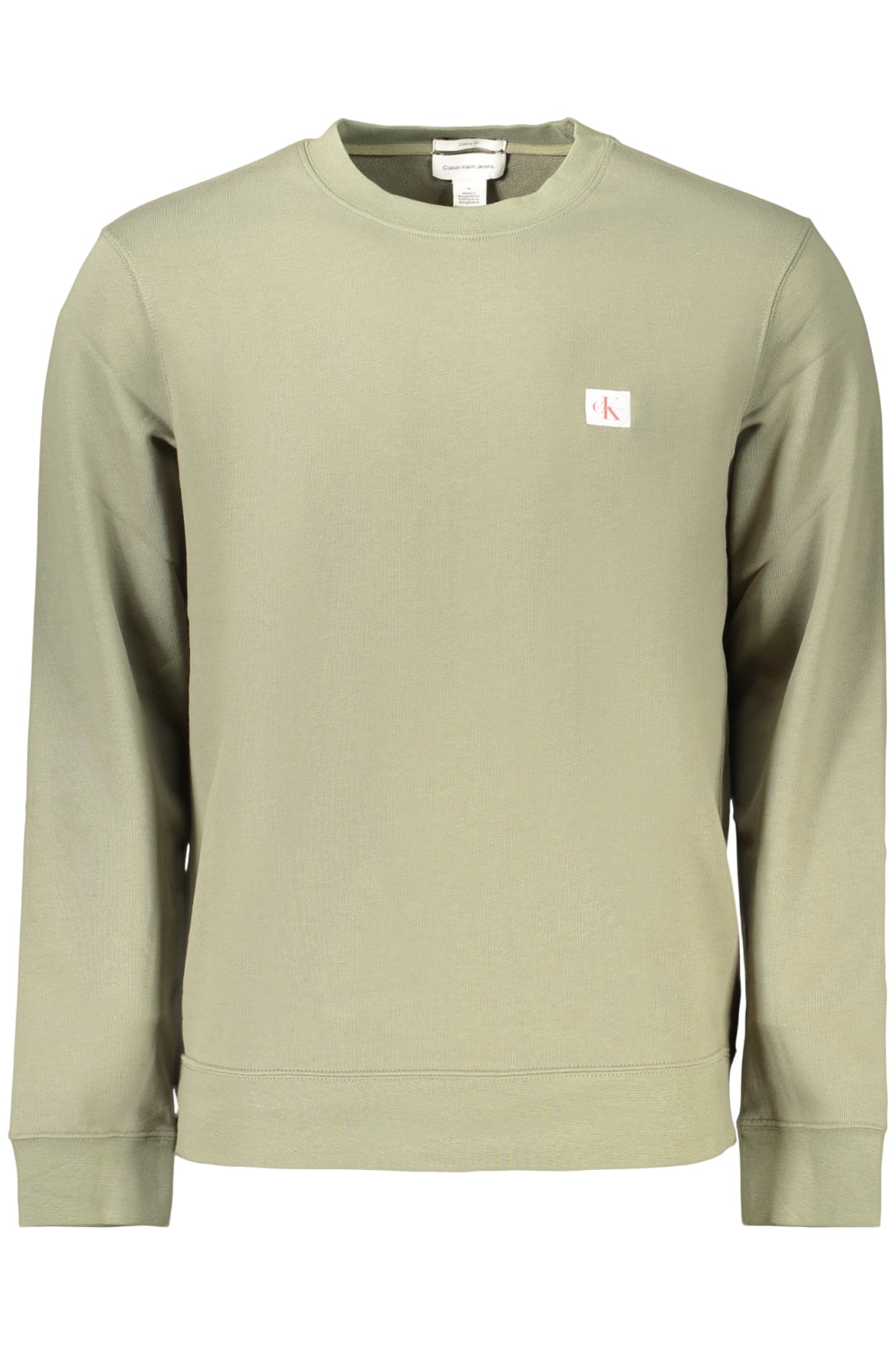 SWEATSHIRT EM ALGODÃO CALVIN KLEIN HOMEM VERDE