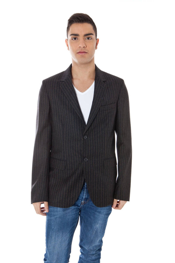 JAQUETA CLÁSSICA MASCULINA CALVIN KLEIN CINZA
