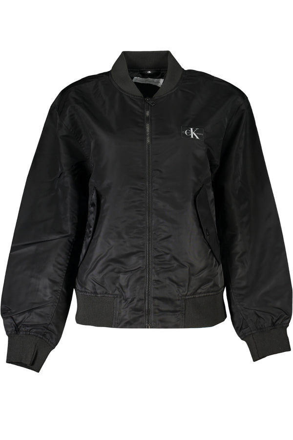 JAQUETA ESPORTIVA FEMININA CALVIN KLEIN PRETA
