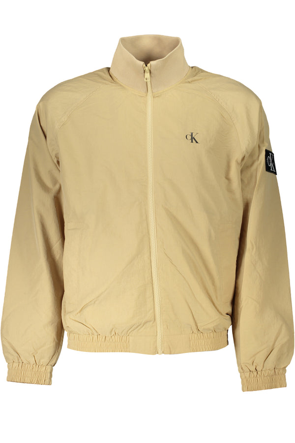 JAQUETA ESPORTIVA BEGE MASCULINA CALVIN KLEIN