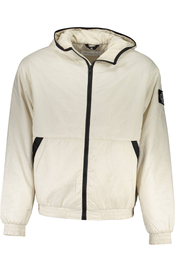 JAQUETA CALVIN KLEIN BEGE MASCULINA