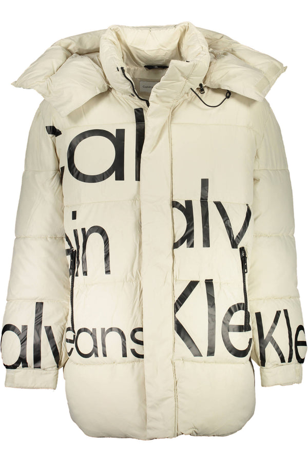 JAQUETA CALVIN KLEIN BEGE MASCULINA