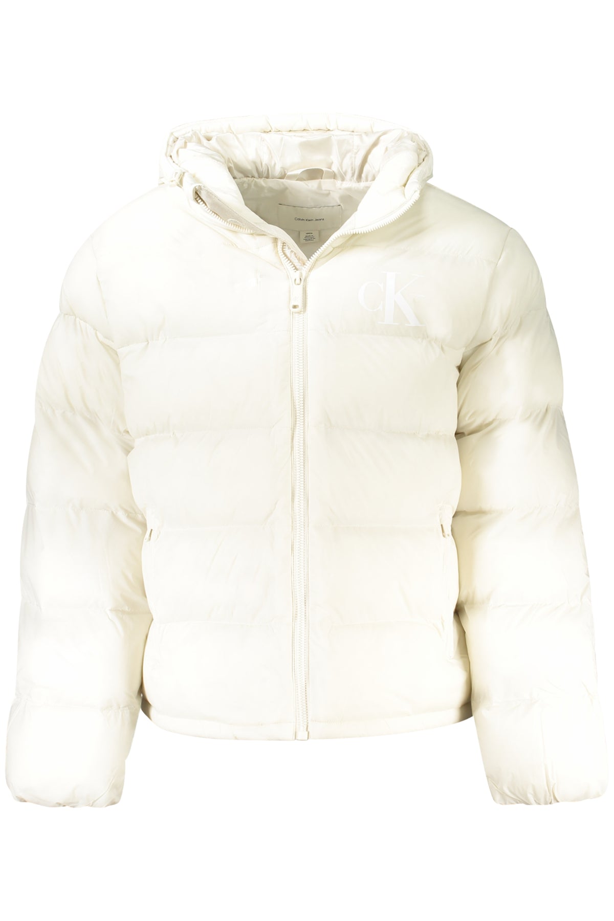 BLUSÃO COM CAPUZ CALVIN KLEIN HOMEM BRANCO