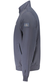 BLUSÃO COM BORDADO CALVIN KLEIN HOMEM AZUL