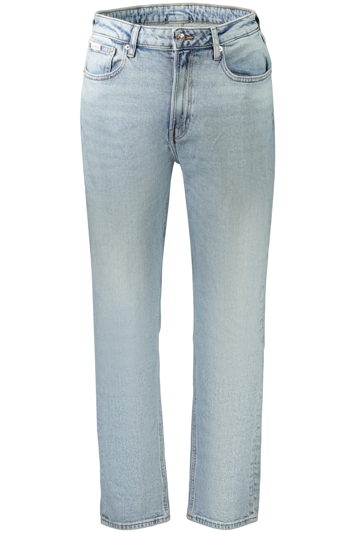 JEANS EM ALGODÃO CALVIN KLEIN MULHER AZUL CLARO