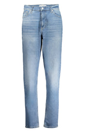 CALVIN KLEIN WOMEN'S BLUE DENIM JEANS