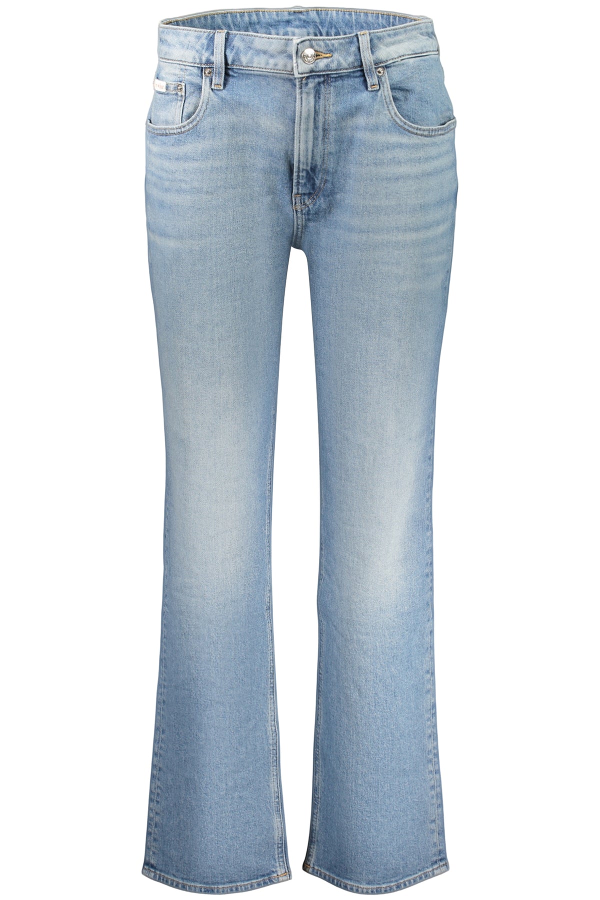 JEANS EM ALGODÃO CALVIN KLEIN MULHER AZUL CLARO