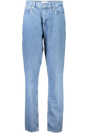 JEANS EM ALGODÃO CALVIN KLEIN MULHER AZUL CLARO