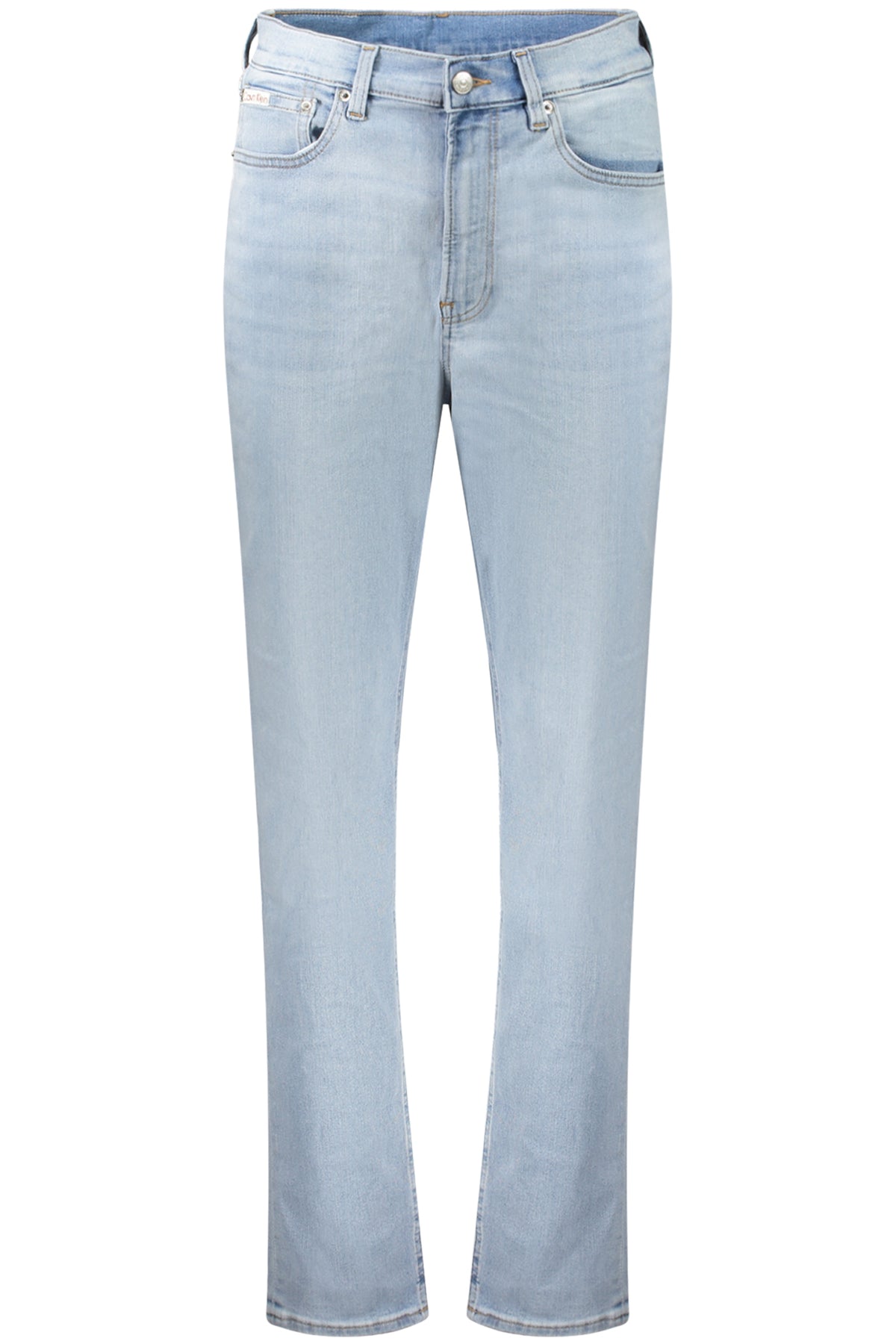 JEANS EM ALGODÃO CALVIN KLEIN MULHER AZUL CLARO