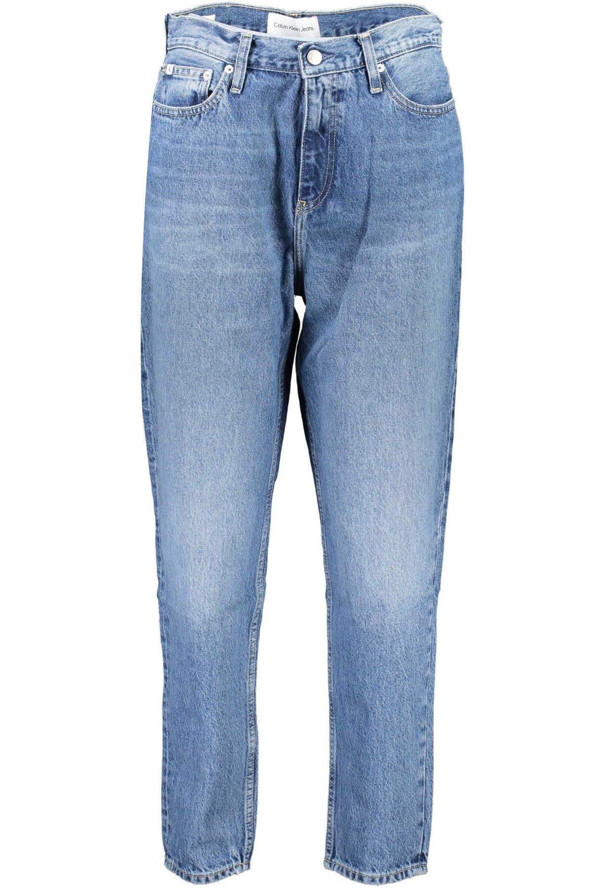 JEANS EM ALGODÃO CALVIN KLEIN MULHER AZUL CLARO