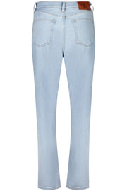 JEANS EM ALGODÃO CALVIN KLEIN MULHER AZUL CLARO