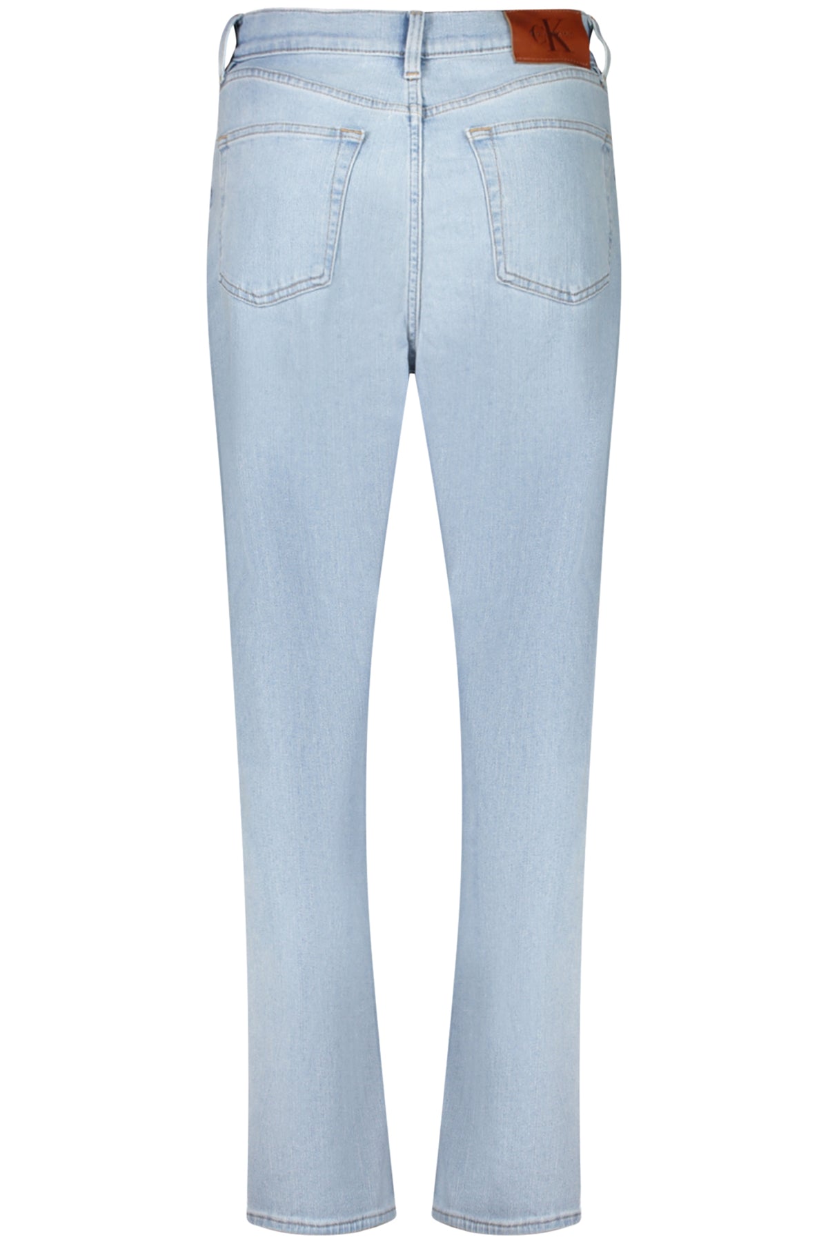 JEANS EM ALGODÃO CALVIN KLEIN MULHER AZUL CLARO
