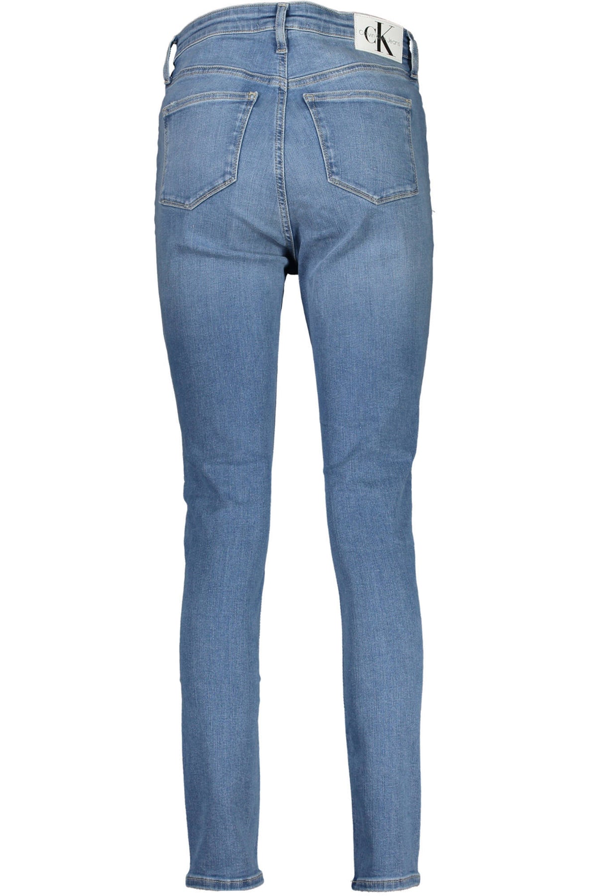 JEANS EM ALGODÃO CALVIN KLEIN MULHER AZUL CLARO