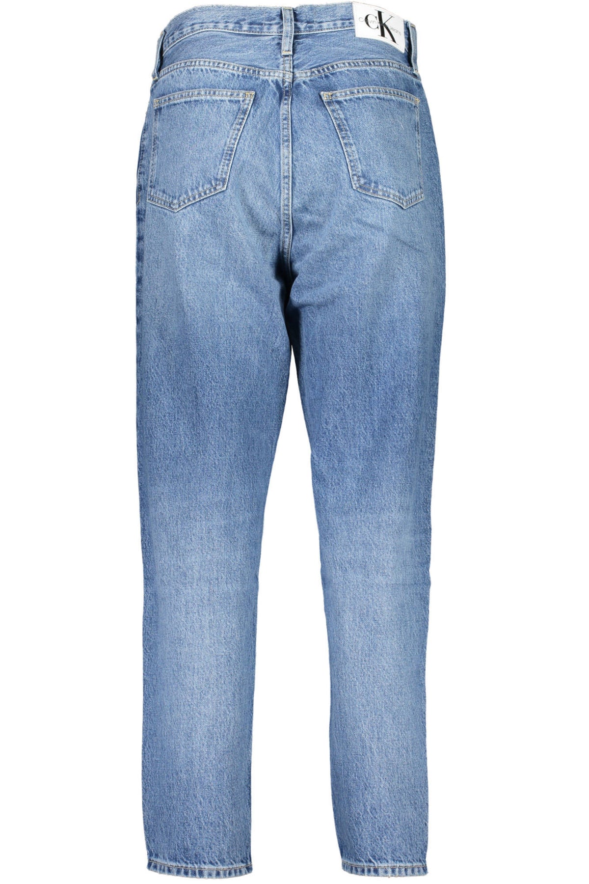 JEANS EM ALGODÃO CALVIN KLEIN MULHER AZUL CLARO