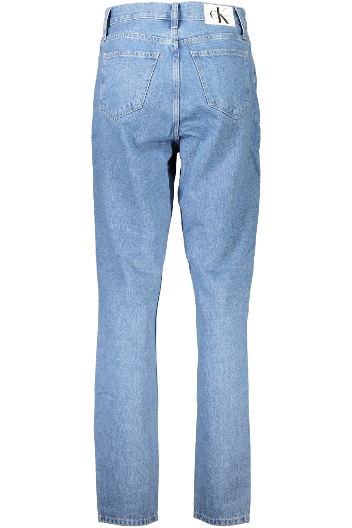 JEANS EM ALGODÃO CALVIN KLEIN MULHER AZUL CLARO