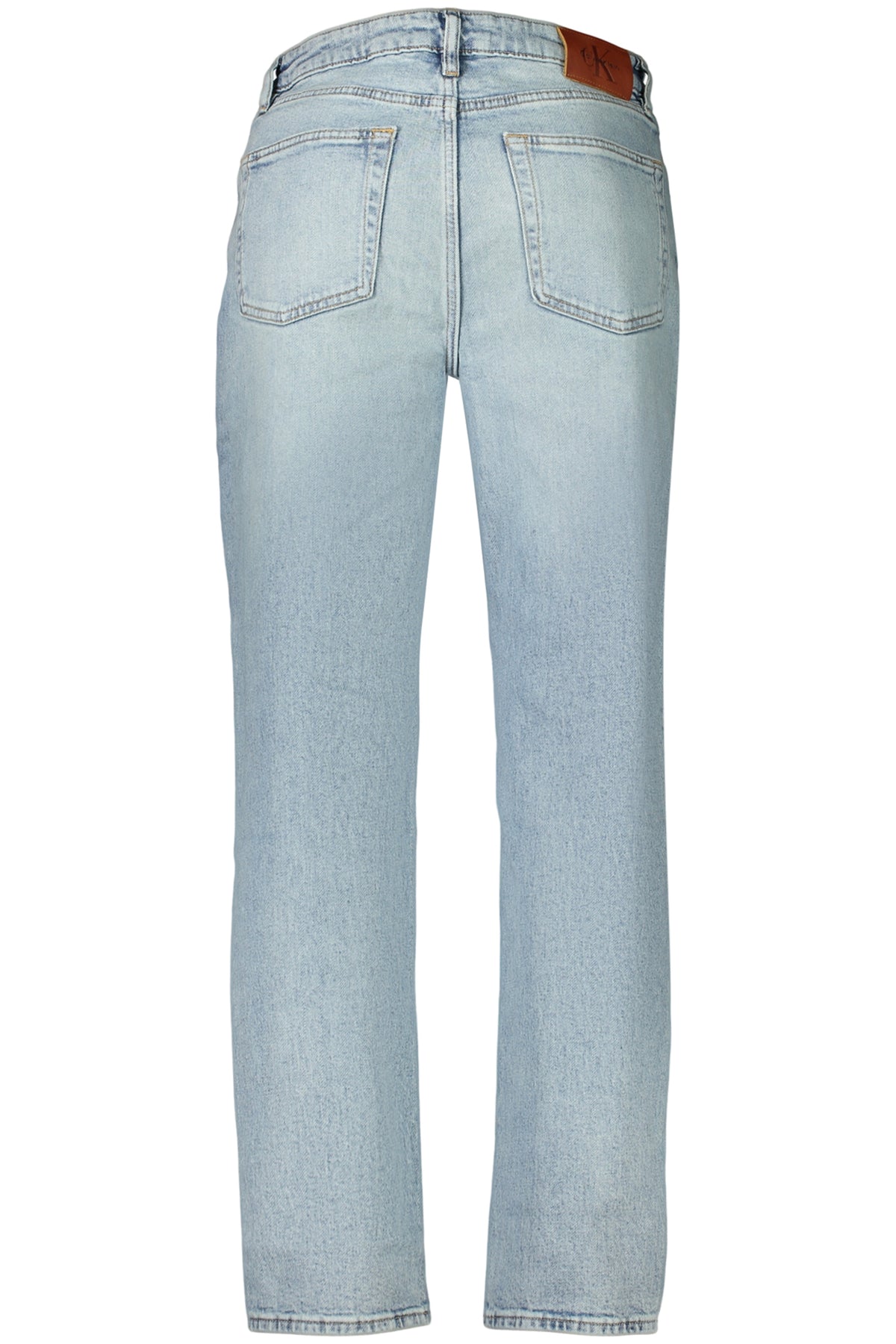 JEANS EM ALGODÃO CALVIN KLEIN MULHER AZUL CLARO