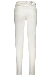 JEANS EM ALGODÃO CALVIN KLEIN MULHER BRANCOS
