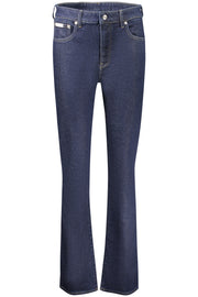 JEANS EM ALGODÃO CALVIN KLEIN MULHER AZUIS