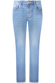 JEANS EM ALGODÃO CALVIN KLEIN MULHER AZUIS