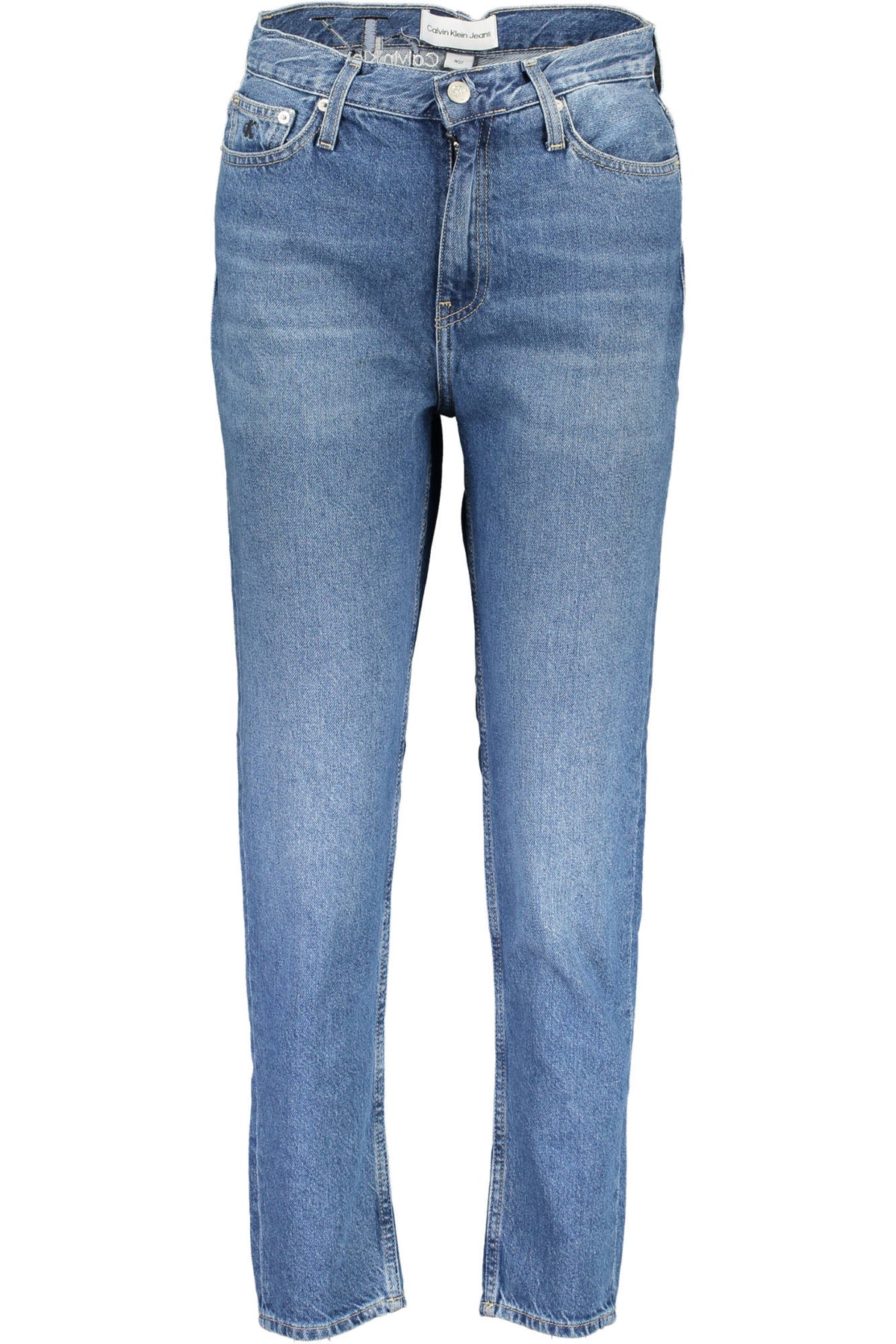 JEANS EM ALGODÃO CALVIN KLEIN MULHER AZUIS