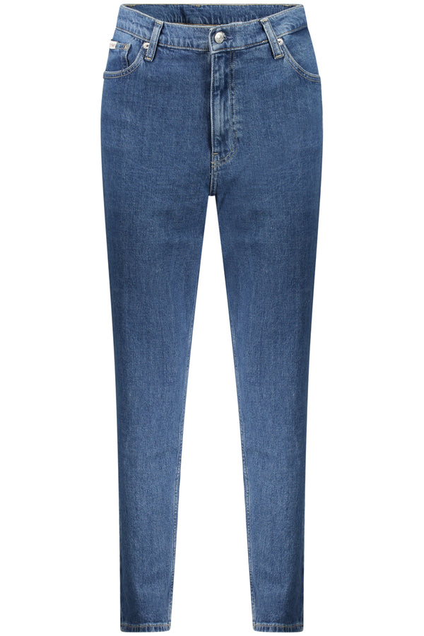 JEANS DENIM FEMININO CALVIN KLEIN AZUL