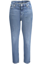 JEANS EM ALGODÃO CALVIN KLEIN MULHER AZUIS