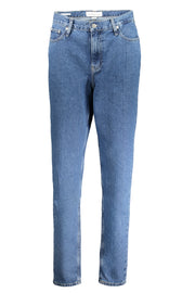 JEANS EM ALGODÃO CALVIN KLEIN MULHER AZUIS