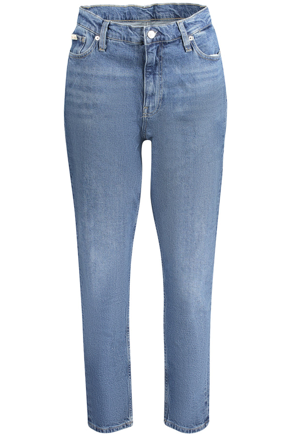 JEANS DENIM FEMININO CALVIN KLEIN AZUL