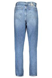 JEANS EM ALGODÃO CALVIN KLEIN MULHER AZUIS