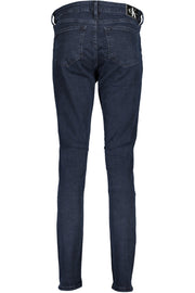 JEANS EM ALGODÃO CALVIN KLEIN MULHER AZUIS