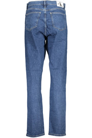 JEANS EM ALGODÃO CALVIN KLEIN MULHER AZUIS