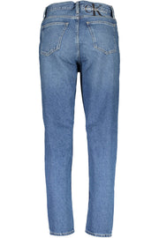 JEANS EM ALGODÃO CALVIN KLEIN MULHER AZUIS