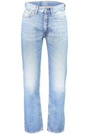 JEANS EM ALGODÃO CALVIN KLEIN HOMEM AZUL CLARO