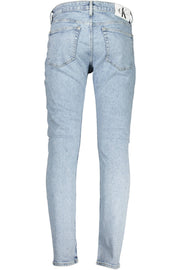 JEANS EM ALGODÃO CALVIN KLEIN HOMEM AZUL CLARO