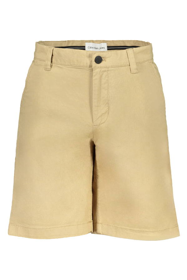 CALÇA BERMUDA BEGE MASCULINA CALVIN KLEIN