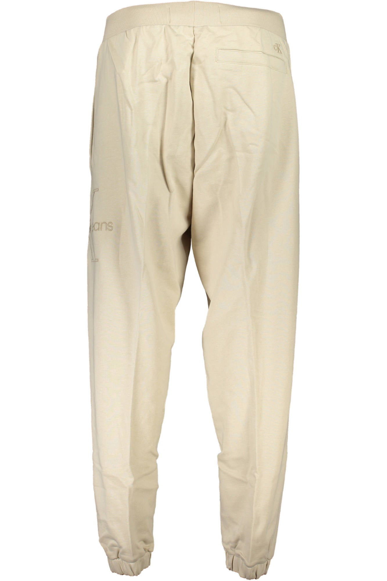 MEN'S BEIGE CALVIN KLEIN TROUSERS
