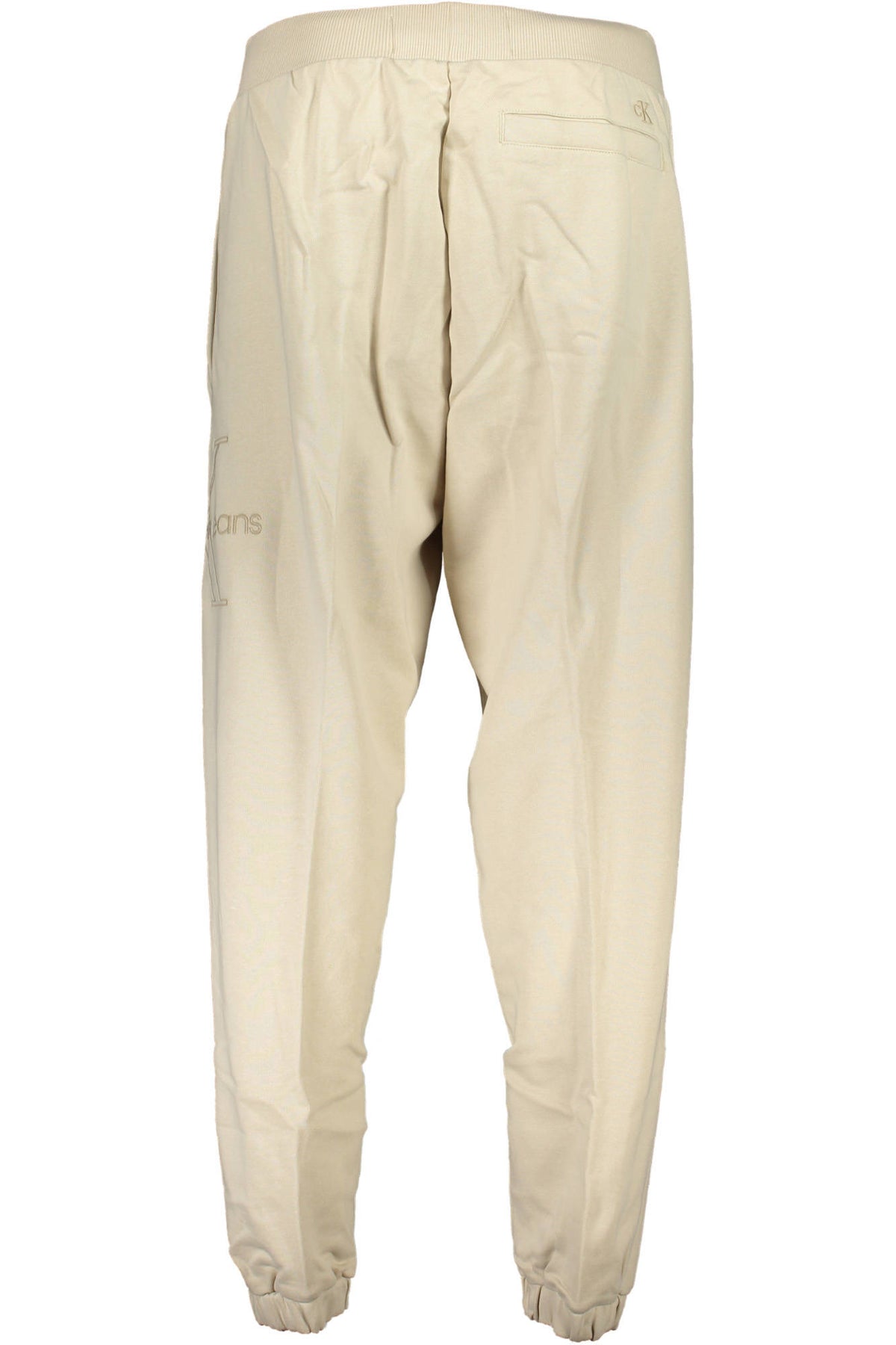 MEN'S BEIGE CALVIN KLEIN TROUSERS