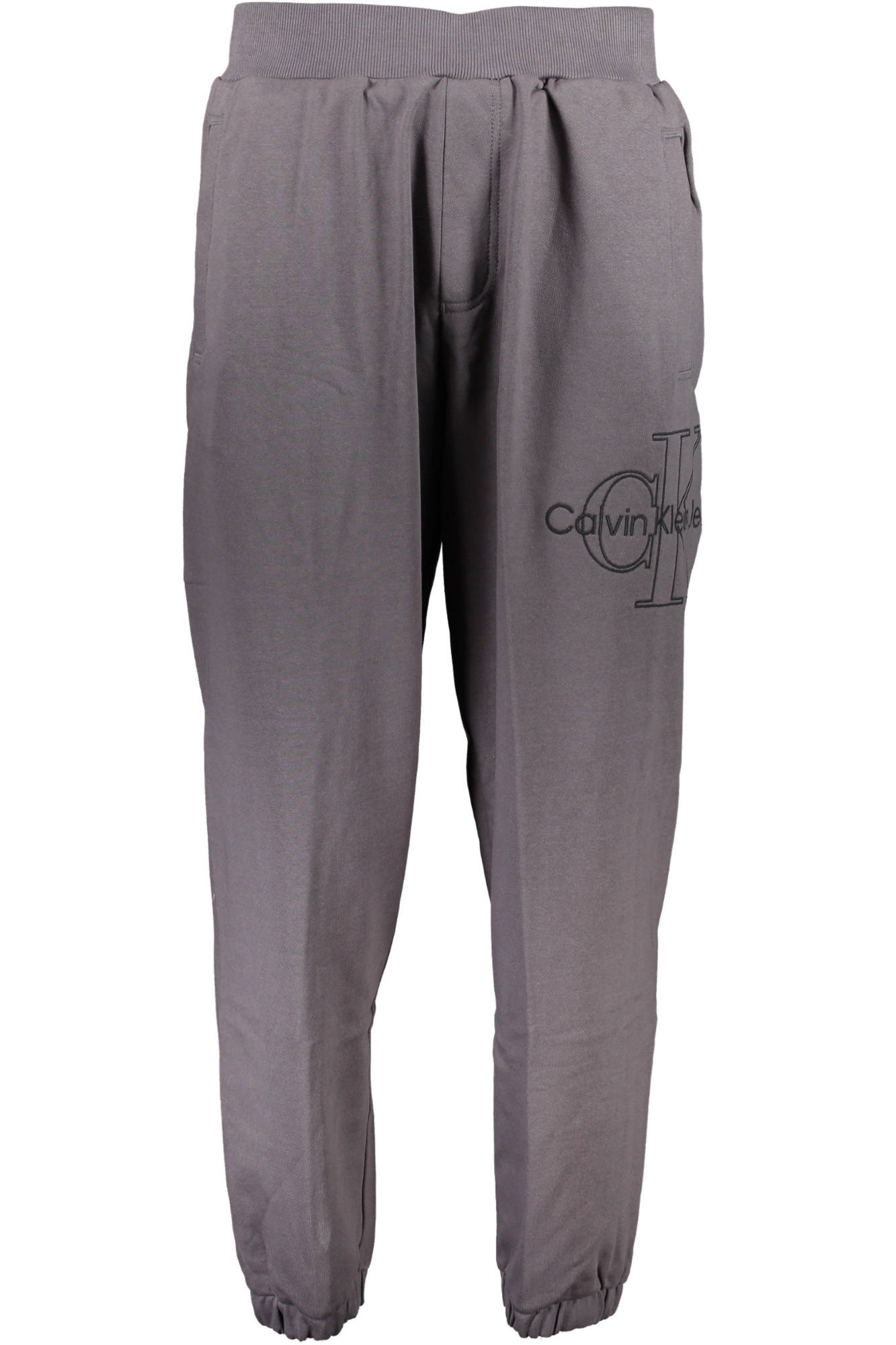 CALVIN KLEIN GREY MEN'S TROUSERS